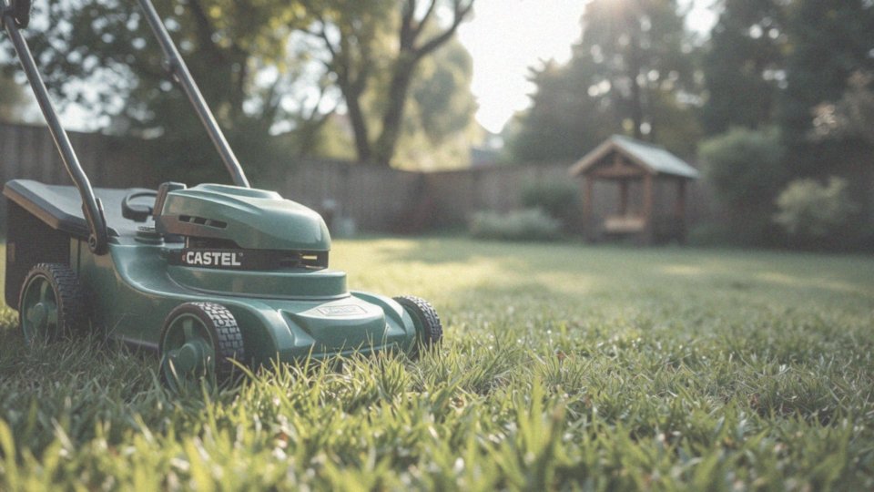 Jaka jest szerokość koszenia kosiarki Castel Garden?