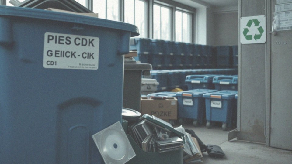 Dlaczego warto wywieźć płyty CD do punktów zbiórki?
