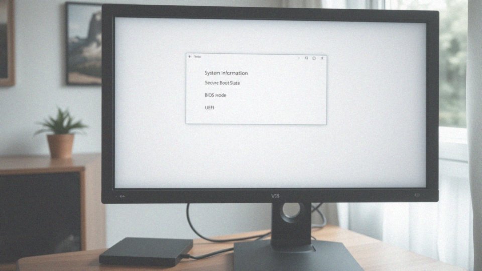 Jak sprawdzić stan bezpiecznego rozruchu w Windows?