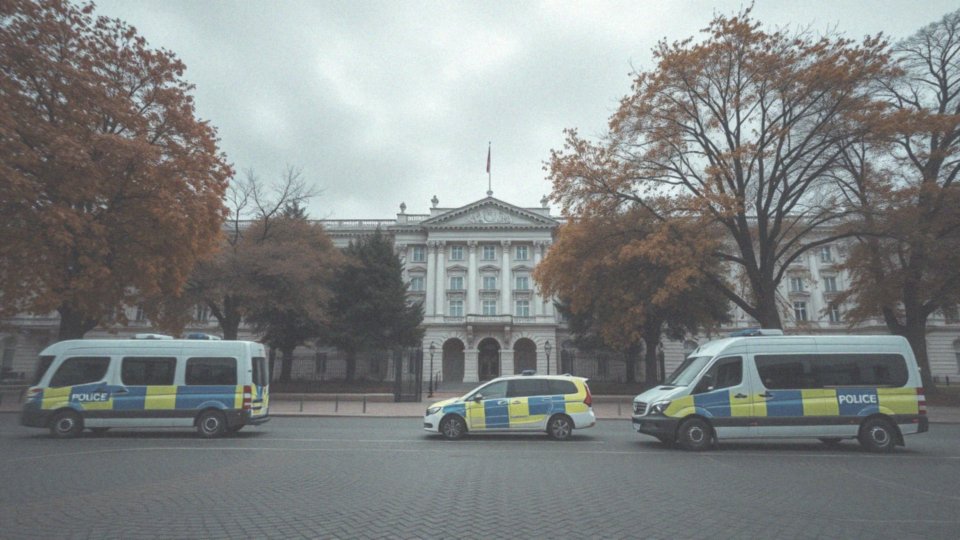 Jakie kroki są wymagane przed wejściem policji do Pałacu Prezydenckiego?