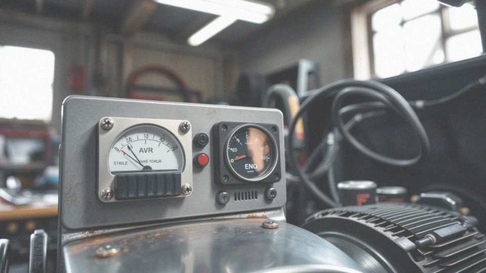 Co warto wiedzieć o regulatorach napięcia AVR w agregatach z silnikiem diesla i benzynowym?