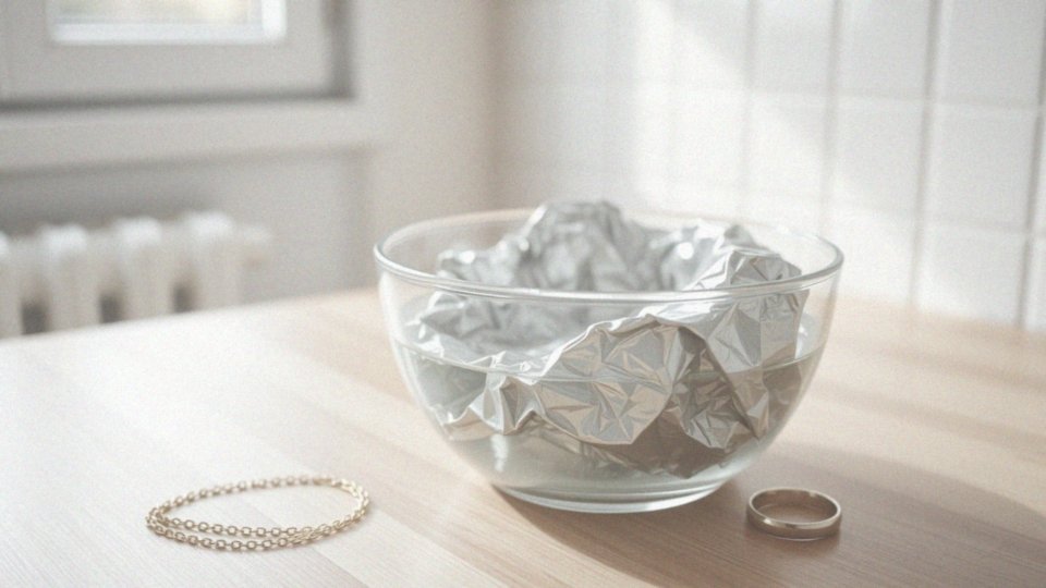 Jakie błędy unikać przy czyszczeniu złota folią aluminiową?