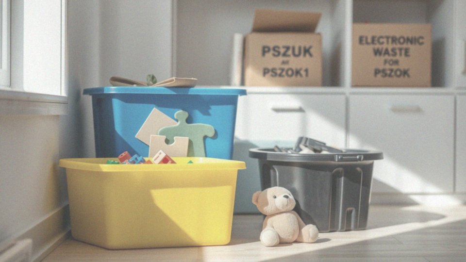 Jak segregować zabawki w zależności od materiału?