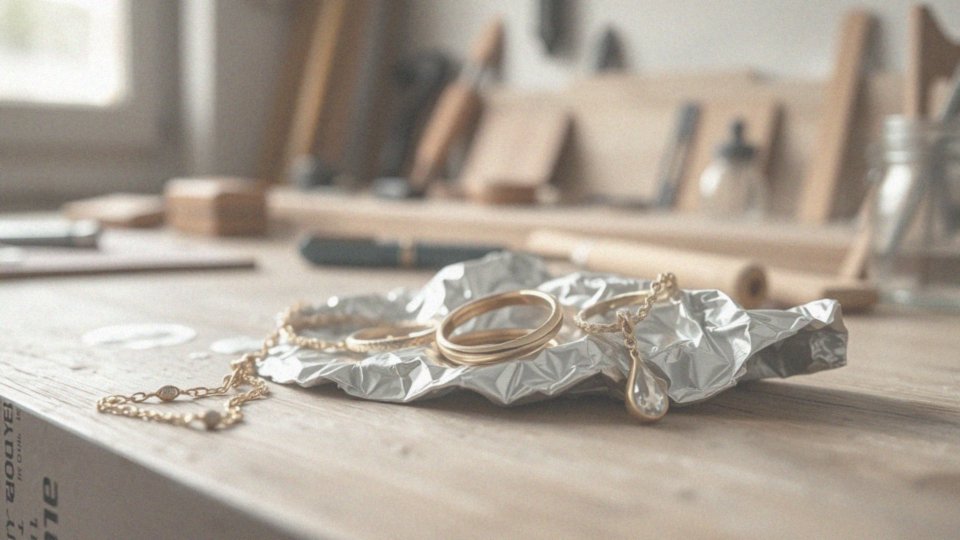 Czy czyszczenie folią aluminiową jest bezpieczne dla wszystkich rodzajów złota?