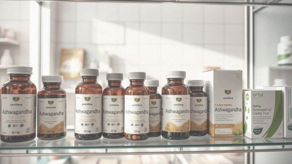 Jakie formy ashwagandhy są dostępne w aptece?