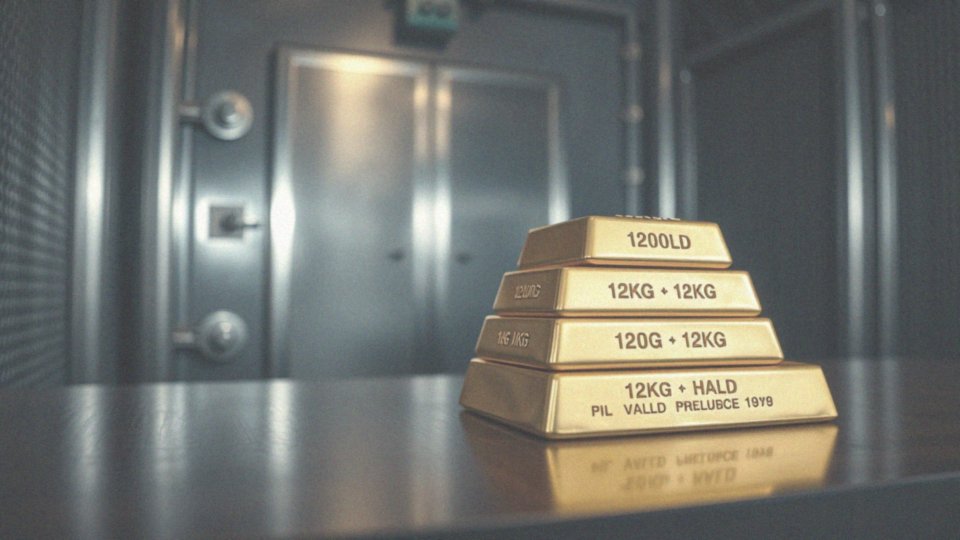 Kto produkuje sztabki złota 12 kg?