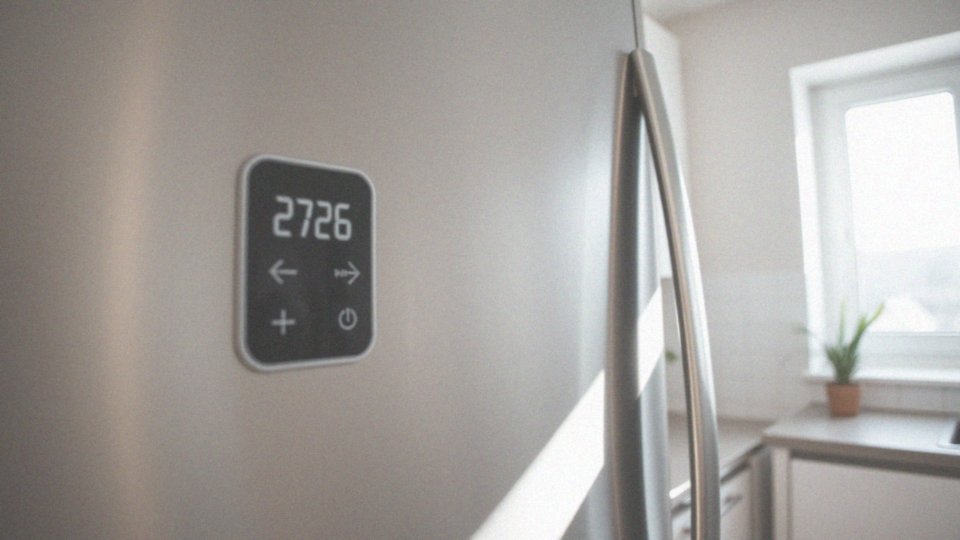 Jak resetować ustawienia alarmu temperatury w lodówce?