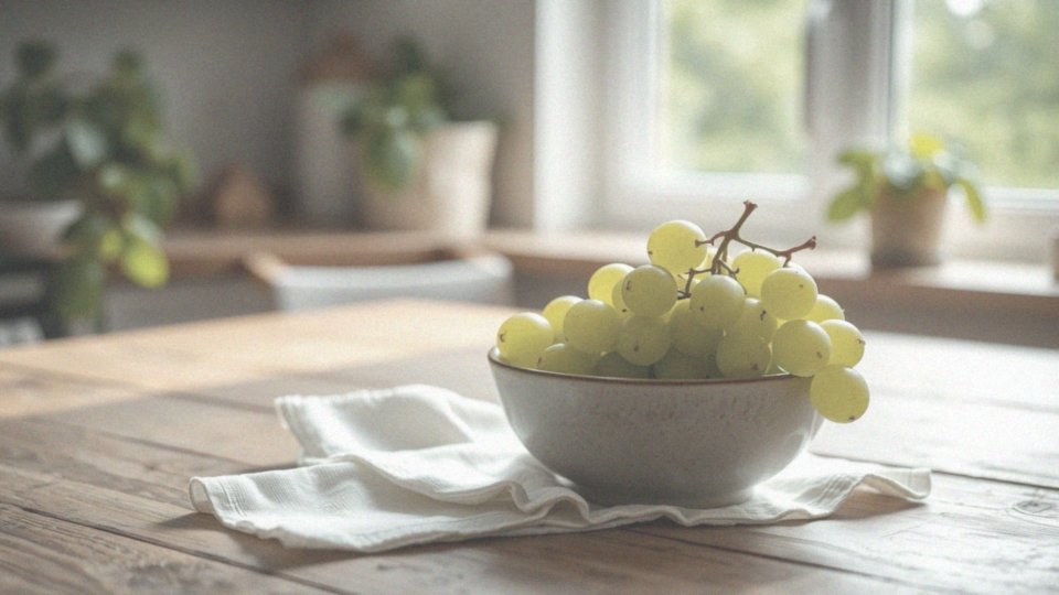 Jakie są kalorie w winogronach?
