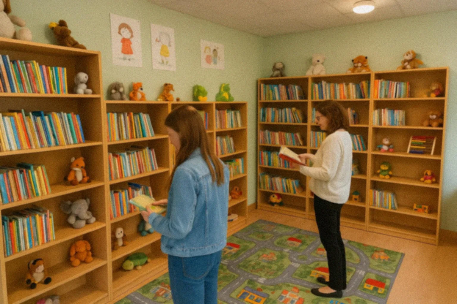 Zajęcia z bajkoterapii dla dzieci w łochowskiej bibliotece