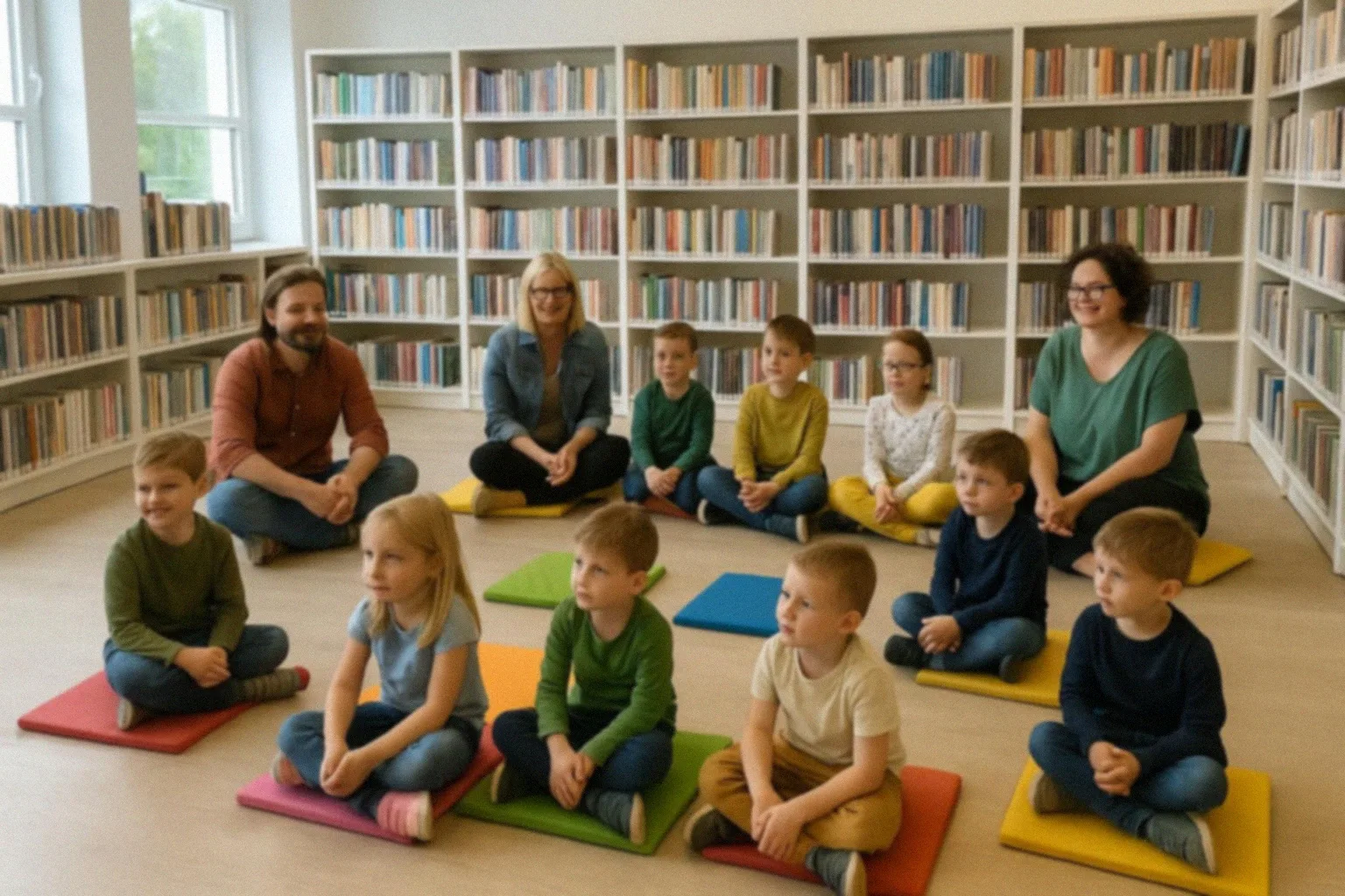 Wspólny przegląd budek lęgowych w Parku Dębinka w Łochowie