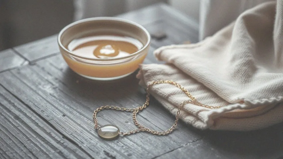 Jak wyczyścić pozłacany łańcuszek? Skuteczne metody i porady